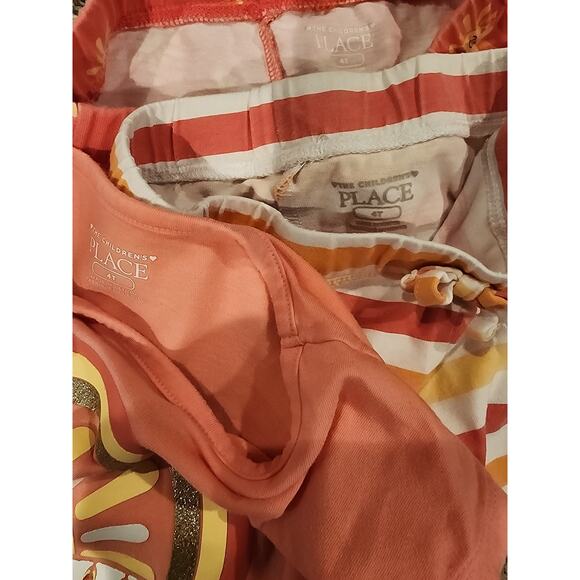 3pc Children's Place Sunshine Summer Outfit 4T - Picture 3 of 3